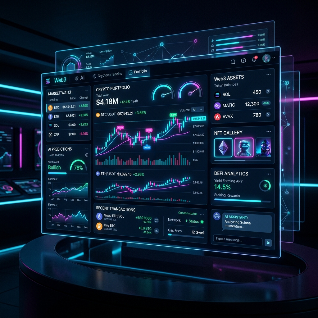 Enterprise AI & Web3 DApp